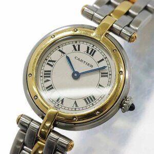 Cartier Panthere Vendome One Row SM K18YG Quartz Cream Dial Ladies 90265741